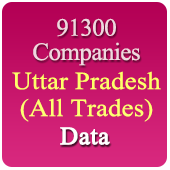 91300 Companies from UTTAR PRADESH Business, Industry, Trades ( All Types Of SME, MSME, FMCG, Manufacturers, Corporates, Exporters, Importers, Distributors, Dealers) Data - In Excel Format