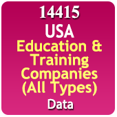 USA 14,415 Companies Related To Education & Training Centers, Institutes Etc. (All Types) Data - In Excel Format