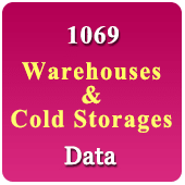 1,069 Warehouses & Cold Storages Data - In Excel Format