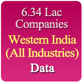 6.34 Lac Companies from WESTERN INDIA Business, Industry, Trades ( All Types Of SME, MSME, FMCG, Manufacturers, Corporates, Exporters, Importers, Distributors, Dealers) Data (Maharashtra, Gujarat, Goa, Dadra & Nagar Haveli, Daman & Diu) 