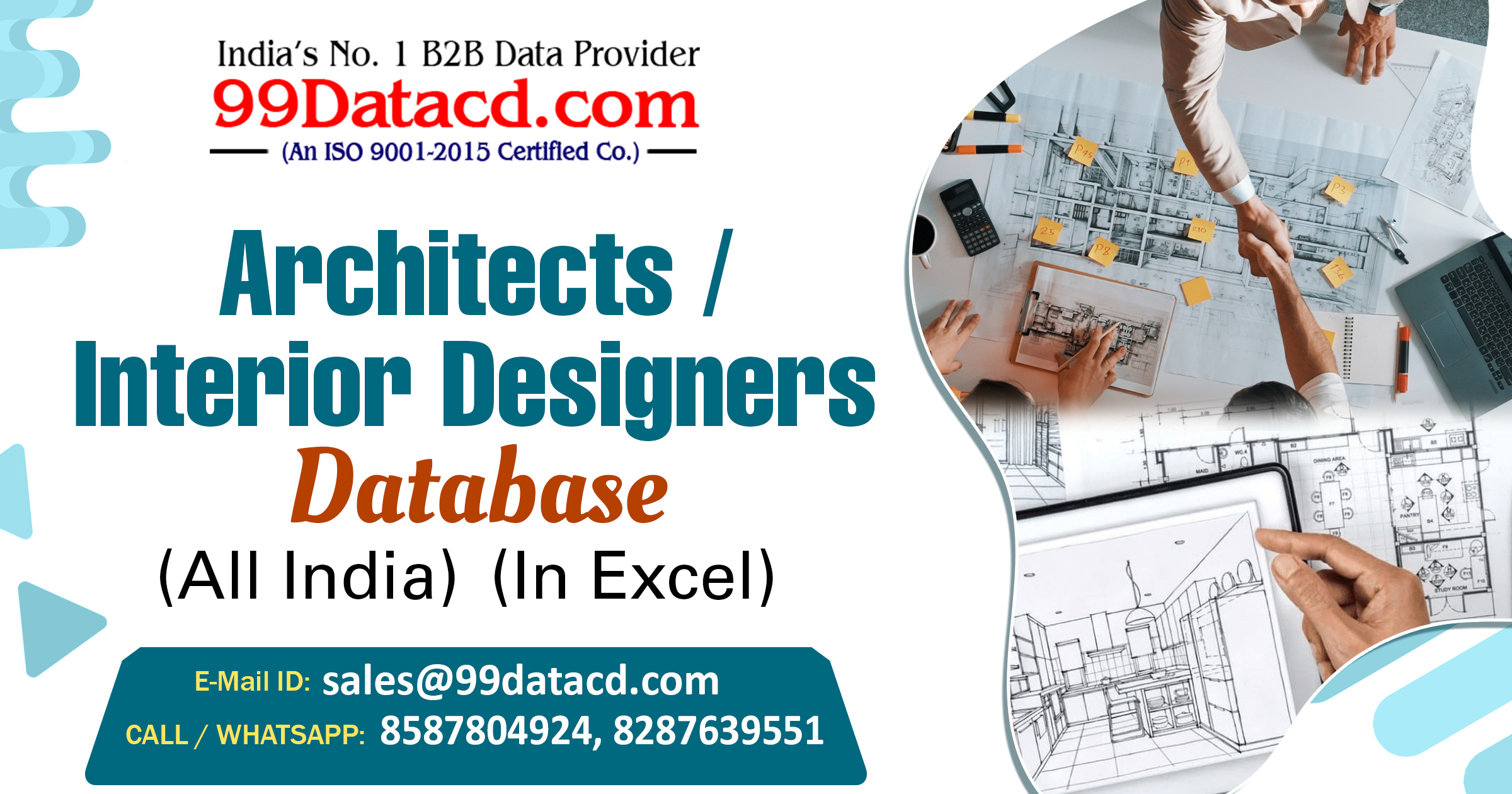 List of Architects Data & Interior Designer Company Data